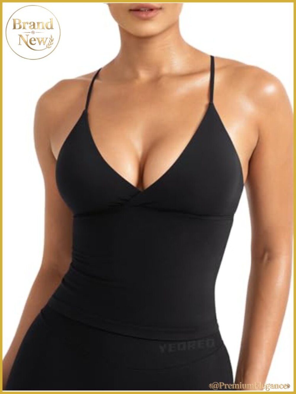 Slim Fit Seamless Twist Front Workout Crop Top with Removable Pads